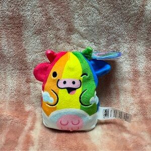 Cows vs Aliens Rainmoo 3” Bean Plush